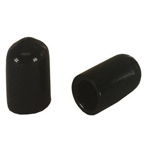 Spill Stop 301-02 Black Vinyl Dust Caps For Liquor Pourers Spill-Stop