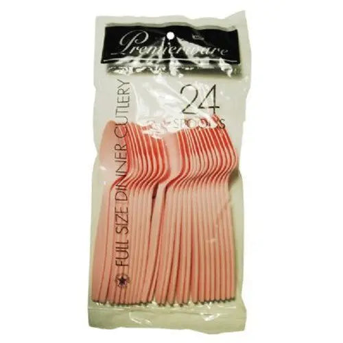 Maryland Plastics P50308PNK Spoons Pink 24/Pack Maryland Plastics