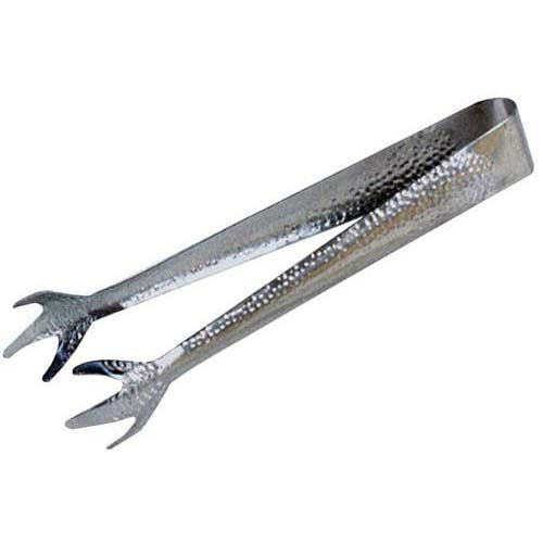 Adcraft TBL-7 Stainless Steel Embossed Claw Style Ice Tongs