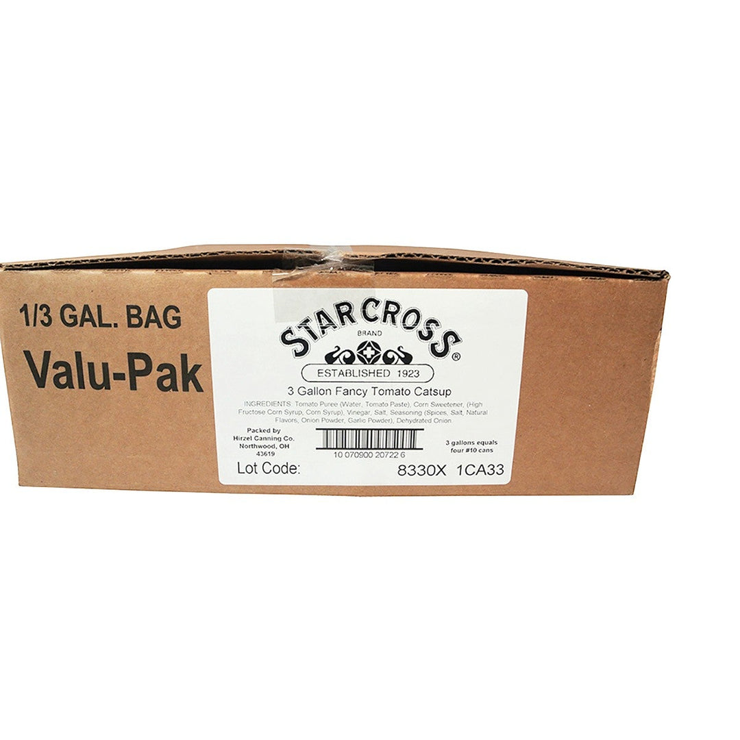 Star Cross 3 Gallon Fancy Tomato Catsup ShopAtDean