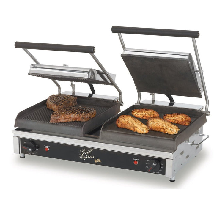 Star GX20IG 20" Grill Express Sandwich Grill with Grooved Iron Plate Star