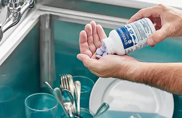 Steramine Sanitizer Tablets Edwards-Councilor