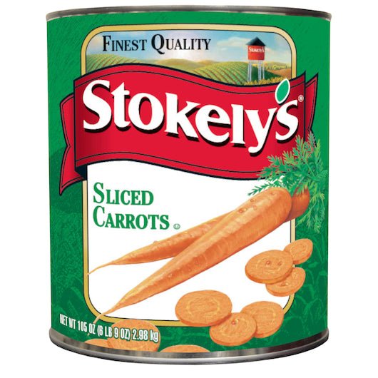 Stokely's Sliced Carrots # 10 Can