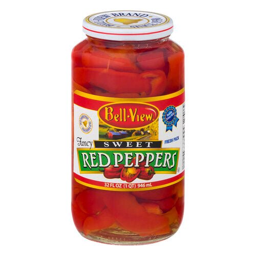 Sweet Red Peppers Quart