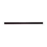 Tablecraft 100132 Unwrapped Black Paper Straw 7.75" Tablecraft