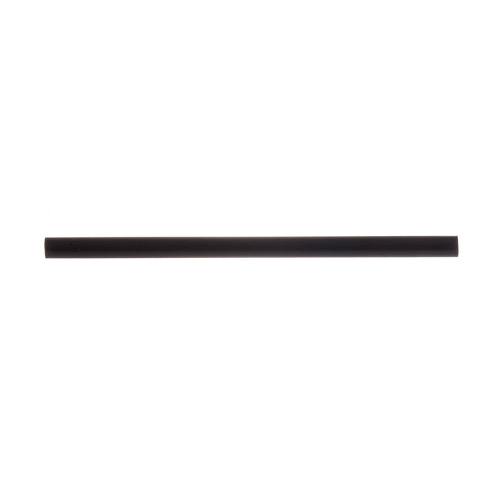 Tablecraft 100132 Unwrapped Black Paper Straw 7.75" Tablecraft