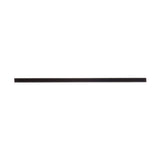 Tablecraft 100138 Unwrapped Black Paper Straw 5.75"