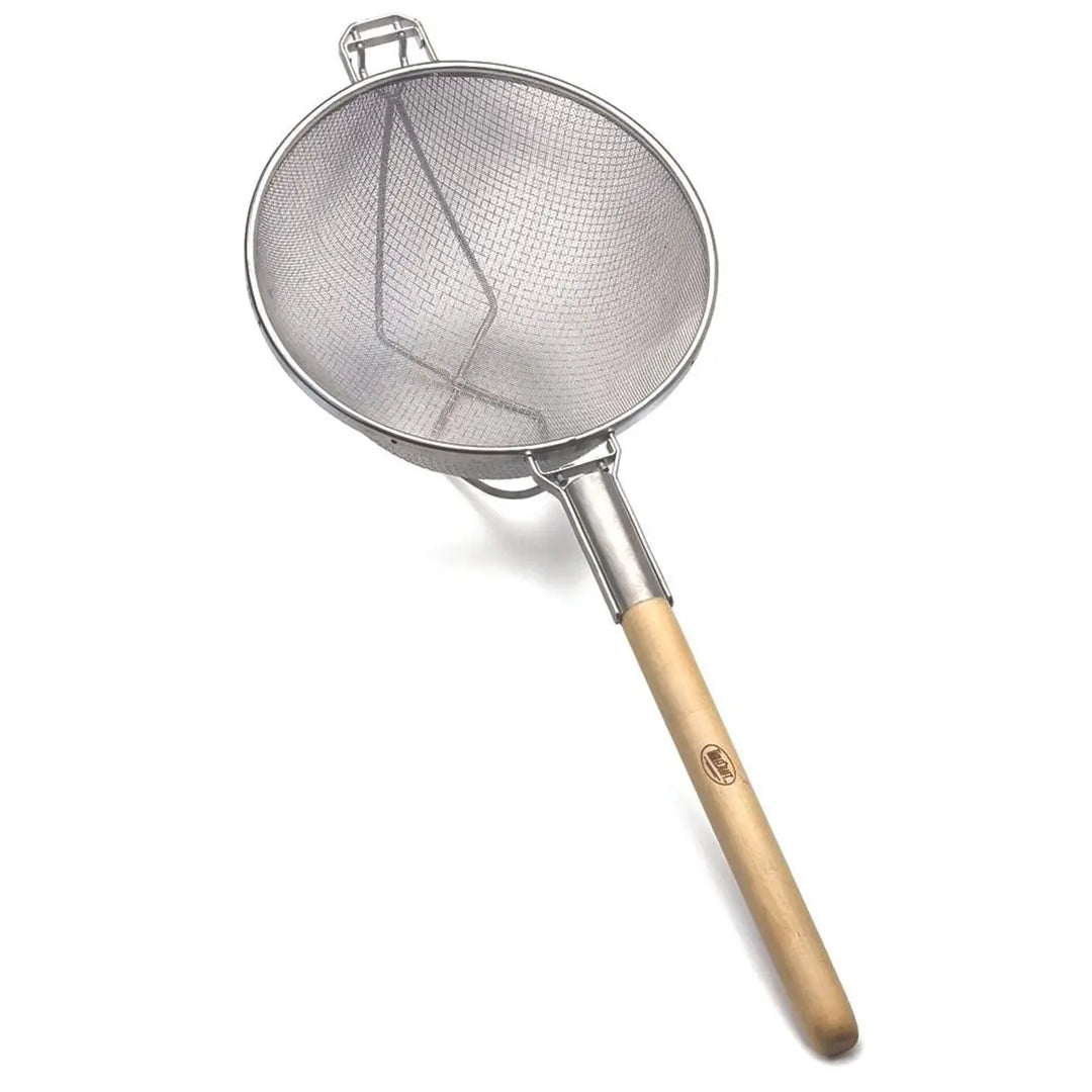 Tablecraft 1023 11.75" Reinforced Double Mesh Strainer Tablecraft