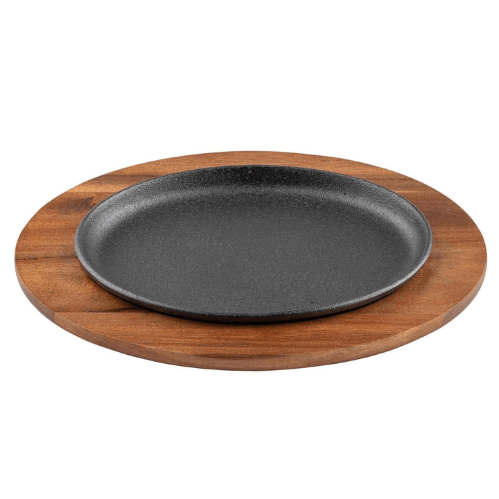 Tablecraft 10764 Acacia Wood Underliner for Cast Iron Oval SkilletShopAtDean
