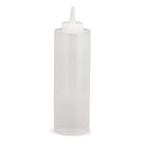 Tablecraft 112C 12 Oz Clear Squeeze Bottle