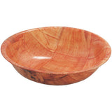 Tablecraft 210 10" Round Woven Wood Bowl