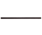 Tablecraft 700132 Black Paper Straw 7.75" Tablecraft