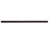 Tablecraft 700132 Black Paper Straw 7.75" Tablecraft