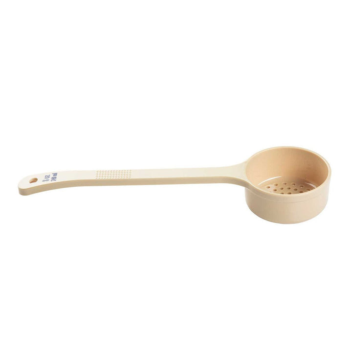Tablecraft 8 oz Portion Long Handle Perforated Spoon Tablecraft