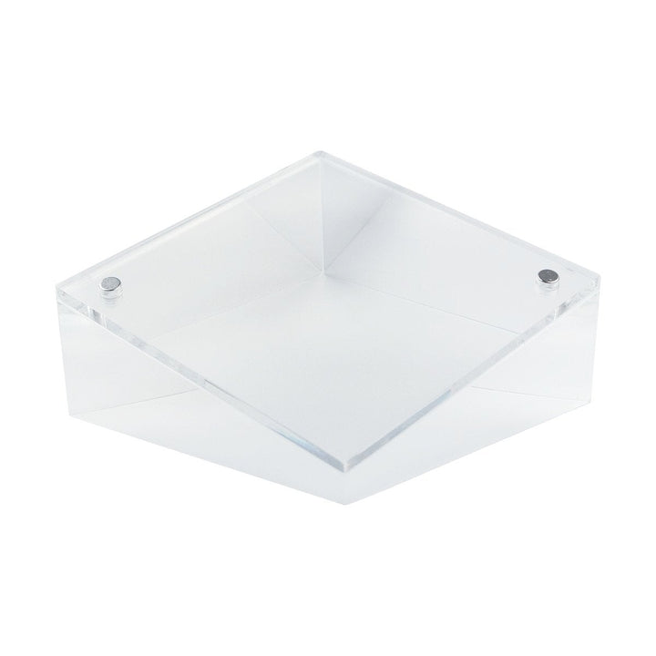 Tablecraft A361 Acrylic Card Holder With Magnetic Clips Tablecraft