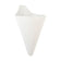 Tablecraft M59W White Melamine Cone Insert 9"