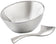 Tablecraft RB44 Round 4" Double Wall Bowl Stainless Steel with Spoon