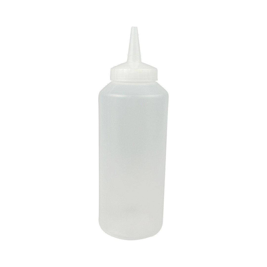 Vollrath 2812-13 12 Oz Clear Squeeze Dispenser Vollrath