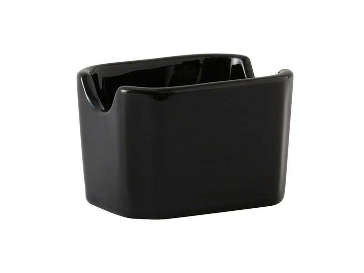 Tuxton BBQ-034 Sugar Packet Holder Black Tuxton