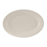 Tuxton TRE-034 9-3/8" x 6.5" Reno Rolled Edge Oval Platter