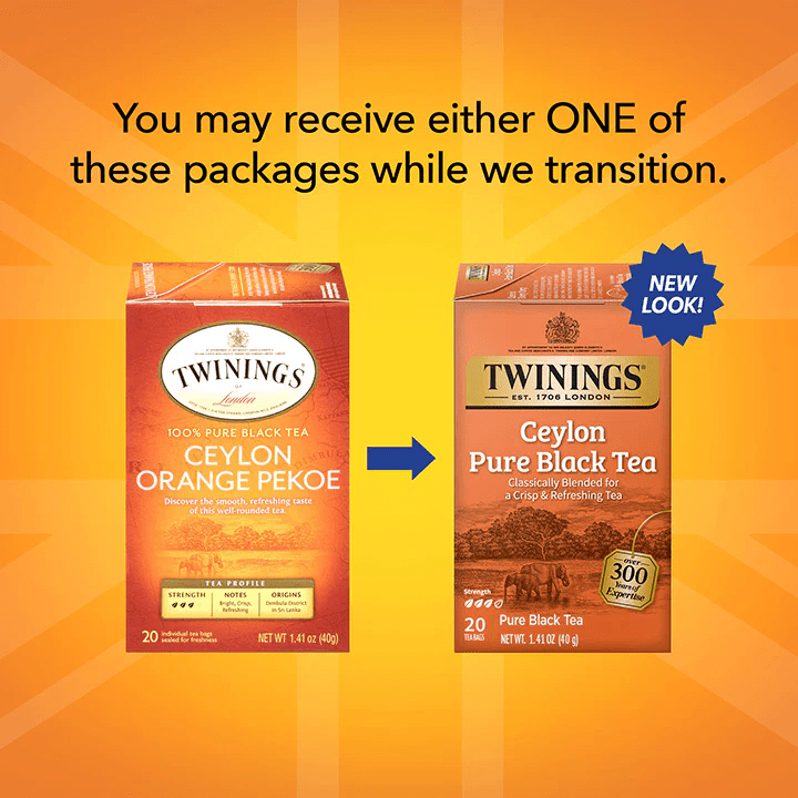 Twinings Ceylon Orange Pekoe Black Tea | Shop Food