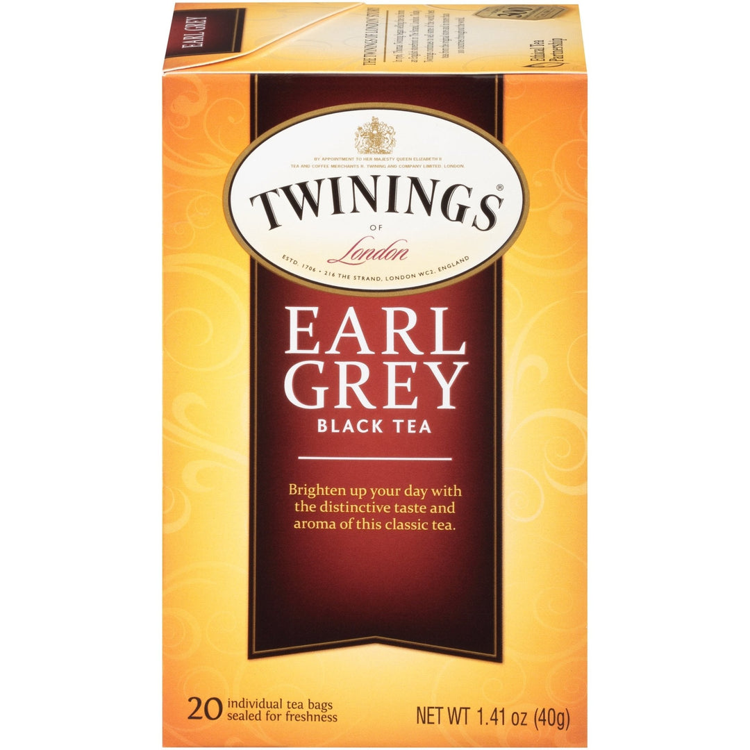 Twinings Earl Grey Tea Wrapped, 20-Count Box Twinings
