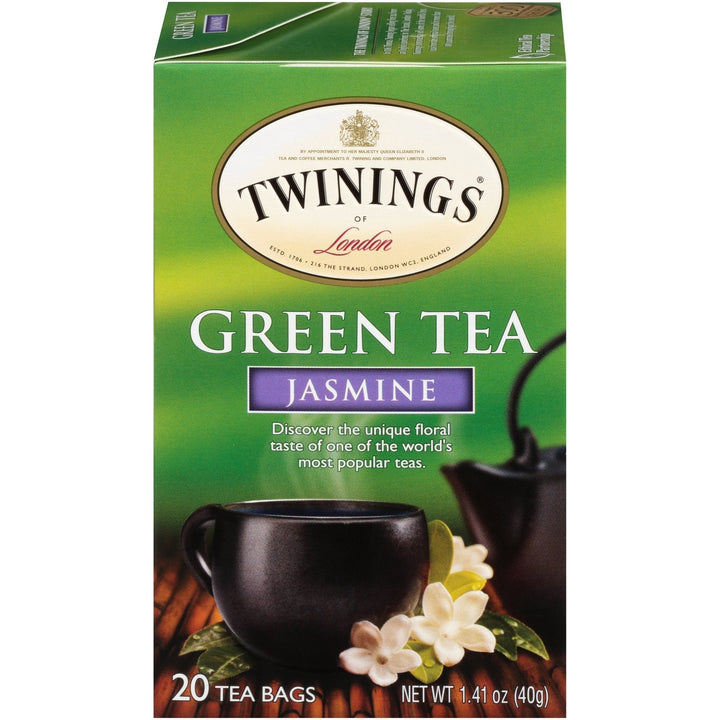 Twinings Jasmine Green Tea Wrapped, 20-Count Box Twinings