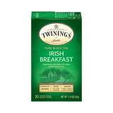 Twinings Irish Breakfast Tea Wrapped, 20-Count Box
