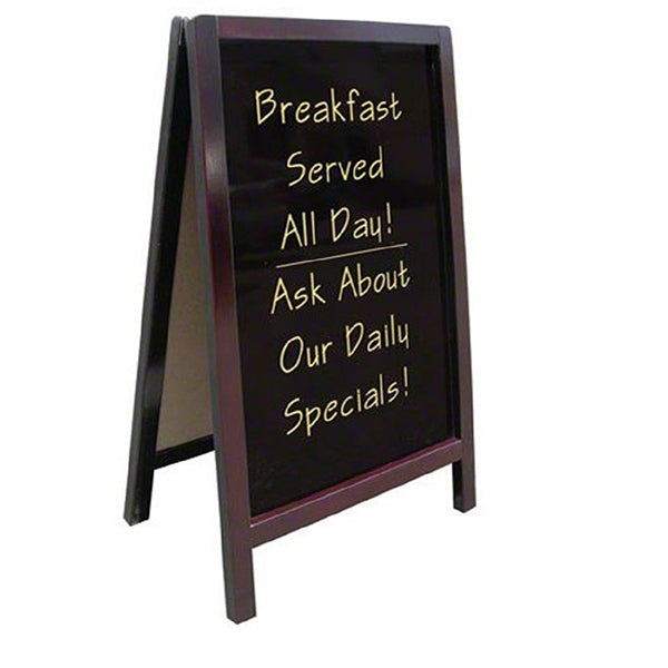 Update ASIGN-2034 20"X34" A-style Non-magnetic Frame With 4 Markers