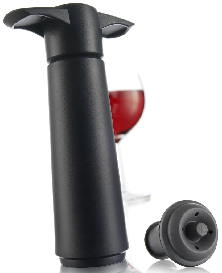 Vacu Vin 0854460 Black Wine Saver Pump Vacu Vin