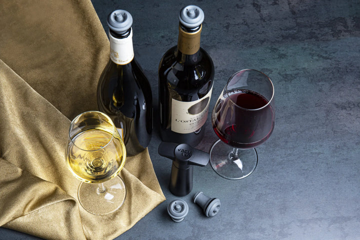 Vacu Vin 0854460 Black Wine Saver Pump Vacu Vin