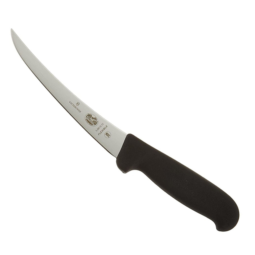 Victorinox 5.6613.15 6"Curved Flex Fibrox Handle Boning Knife