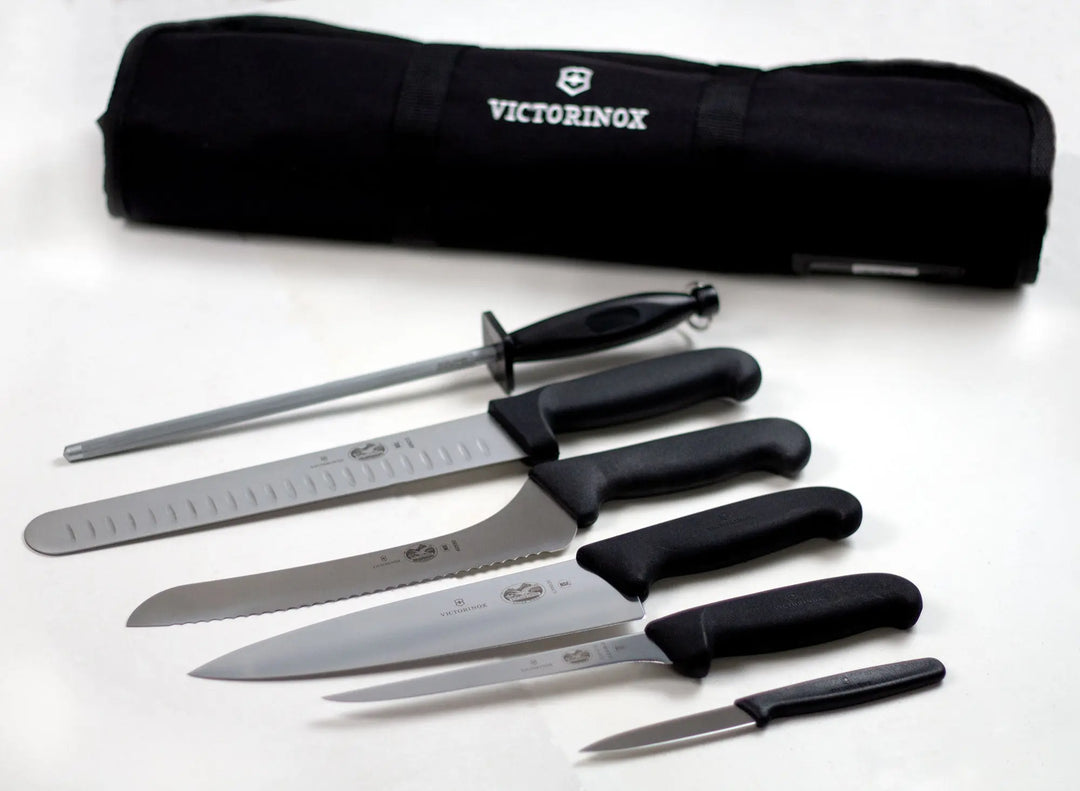 Victorinox 7.4012-X12 7-Piece Fibrox Culinary Knife Kit Victorinox