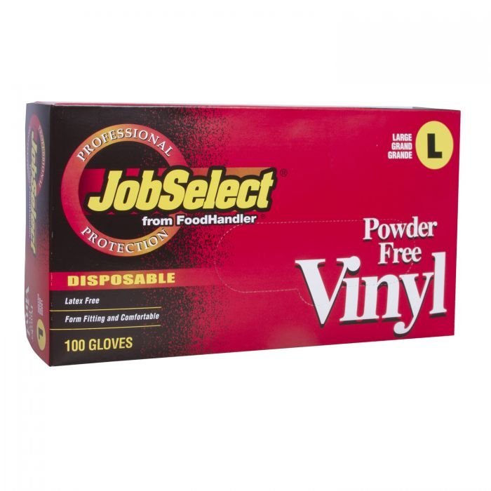 Food Handler 102-216 Large Powder Free Vinyl Gloves Food Handler