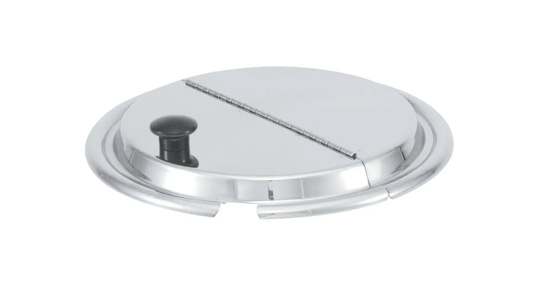 Vollrath 47488 8.5" Stainless Steel Hinged Cover with Kool-Touch Handle Vollrath