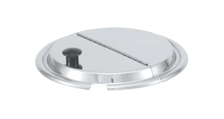Vollrath 47488 8.5" Stainless Steel Hinged Cover with Kool-Touch Handle Vollrath