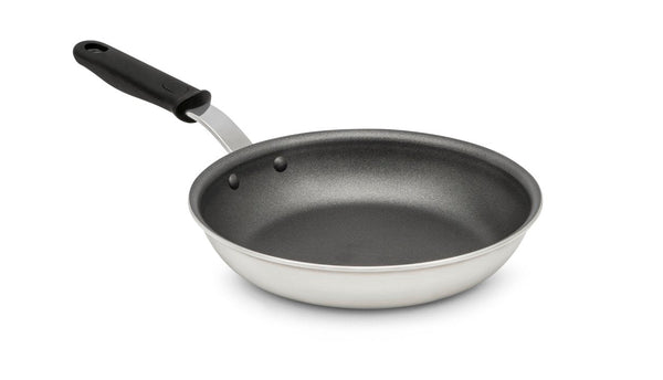 Vollrath 672310 10" Aluminum Fry Pan with SteelCoat x3 Nonstick Coating and Silicone Handle Vollrath