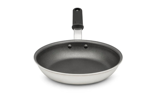 Vollrath 672310 10" Aluminum Fry Pan with SteelCoat x3 Nonstick Coating and Silicone Handle Vollrath