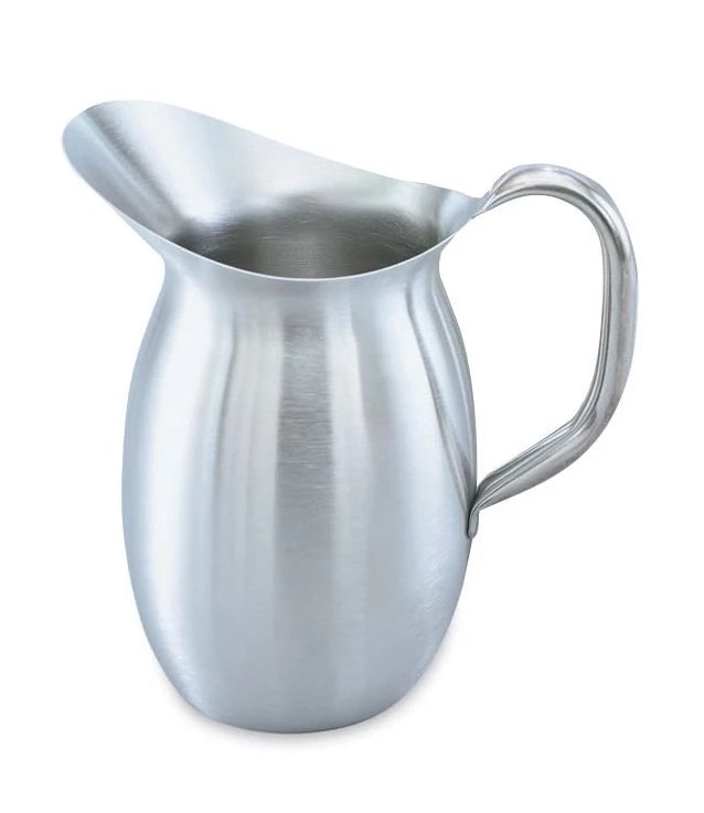 Vollrath 82020 Stainless Steel Bell Shaped Pitcher 2-1/8 Qt Vollrath