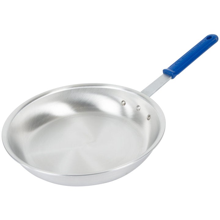 Vollrath Wear-Ever 4012 Natural Finish Aluminum Fry Pan with Cool Handle 12"