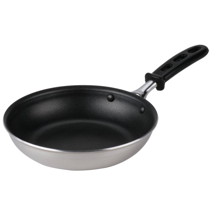 Vollrath Wear Ever 67608 SteelCoat 3x nonstick Coating Aluminum Fry Pan with Silicone TriVent Handle 8"