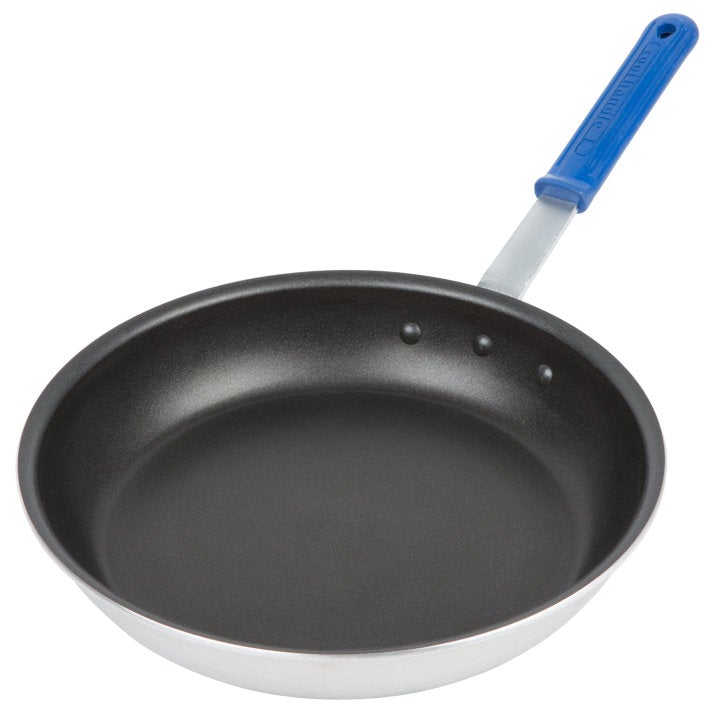Vollrath Z4012 Aluminum Fry Pan with CeramiGuard II nonstick coating and Silicone Cool Handle 12"