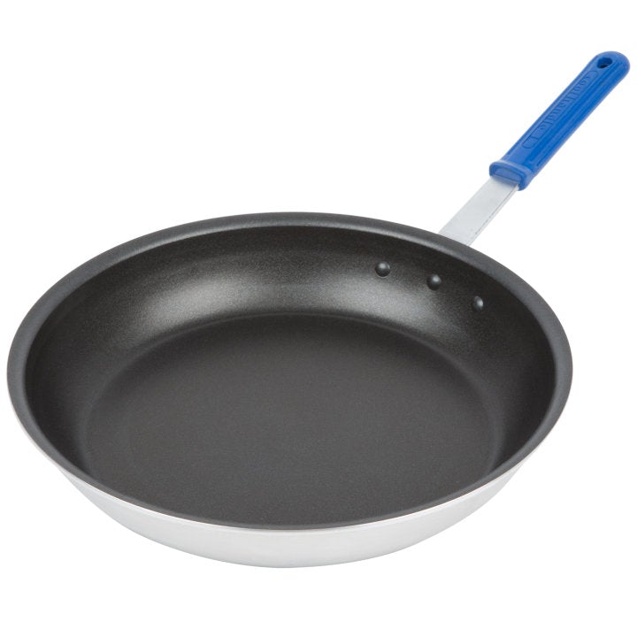 Vollrath Z4014 Aluminum Fry Pan with CeramiGuard II nonstick coating and Silicone Cool Handle 14"