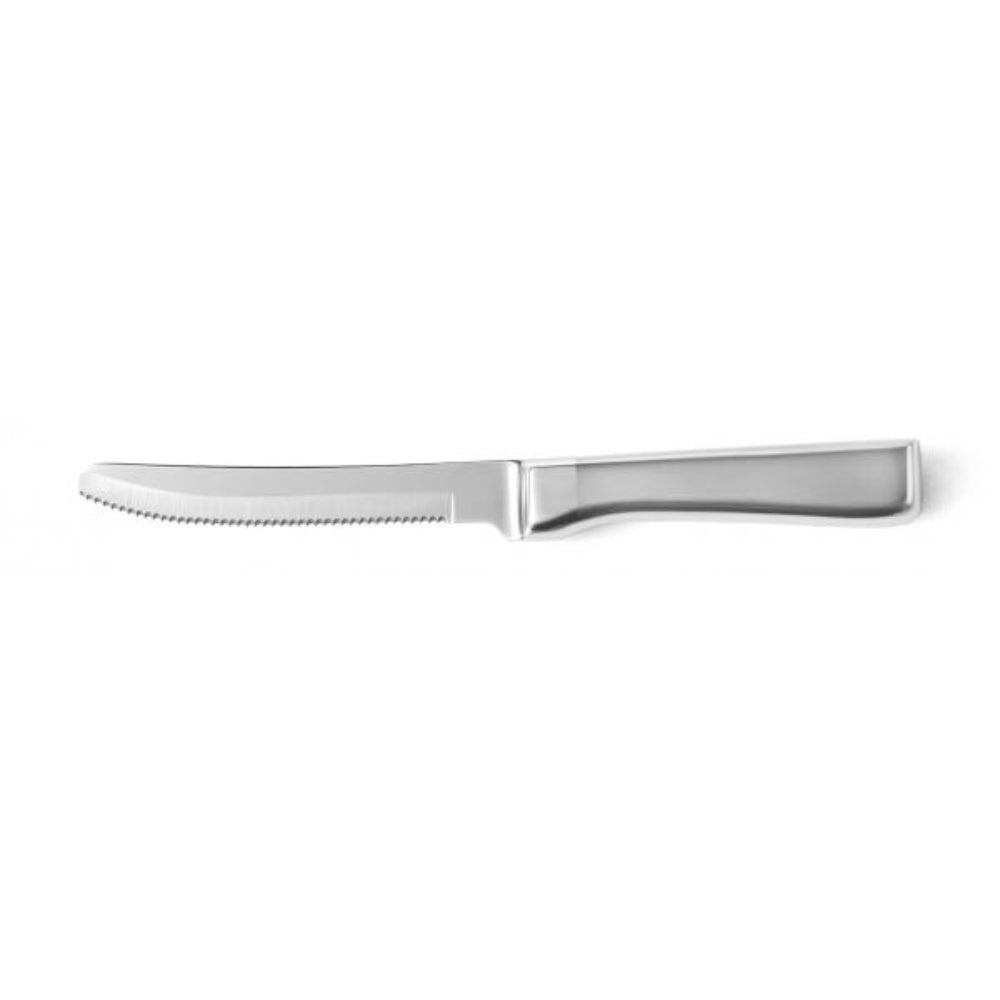 Walco 880526 5" Frost Finish Stainless Steel Steak Knife 12/Pack