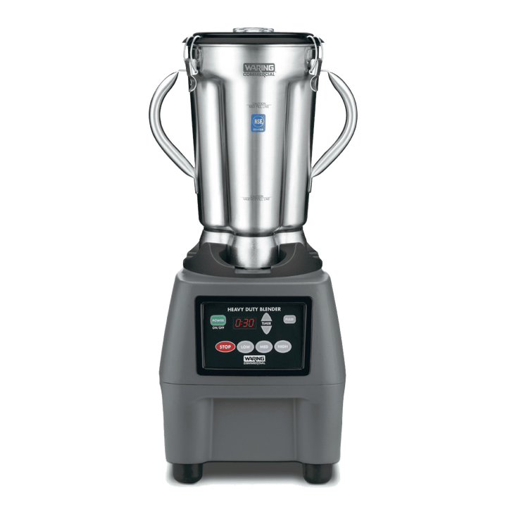 Waring CB15T 1 Gal 3.75 HP Food Blender with Electronic Keypad and Timer Waring