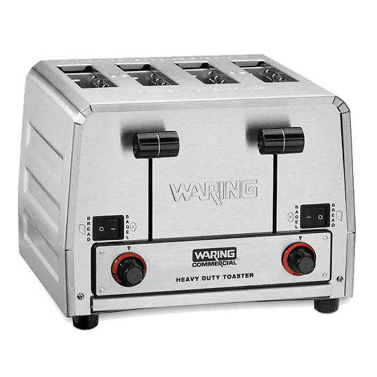 Waring WCT800 4 Slice Heavy-Duty Commercial ToasterShopAtDean