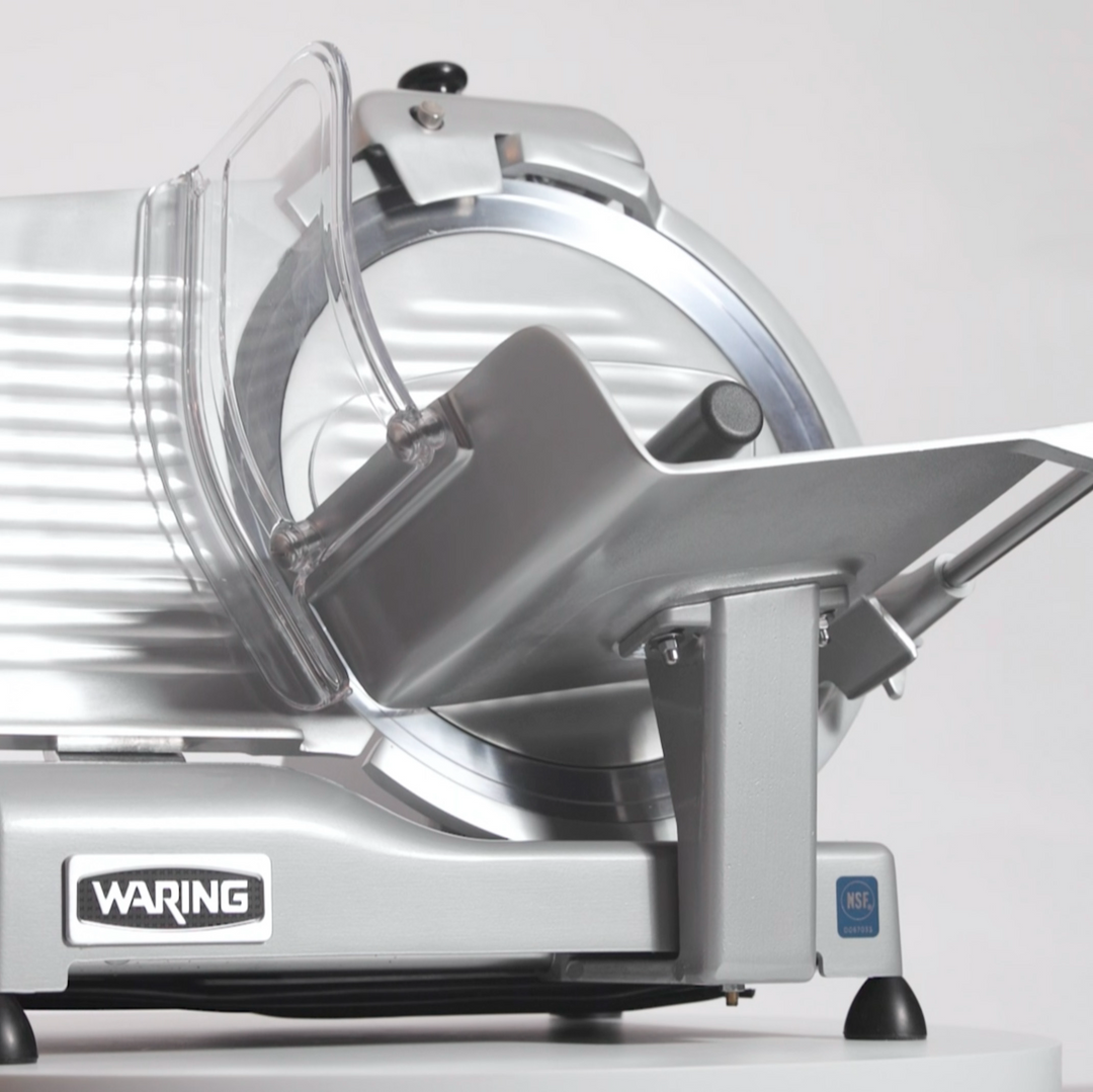 Waring WCS250SV 10" Professional Food Slicer, Silver Waring