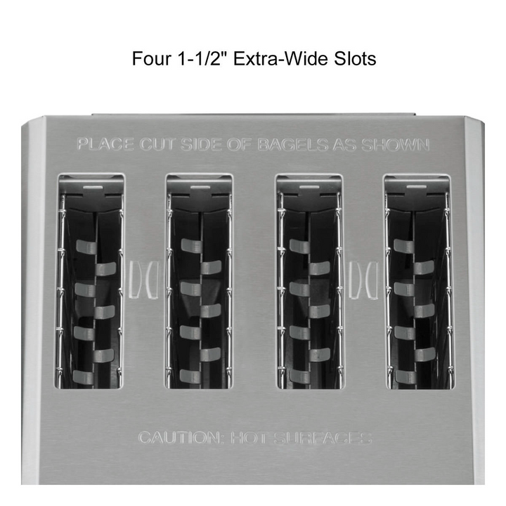 Waring WCT800 4 Slice Heavy-Duty Commercial Toaster