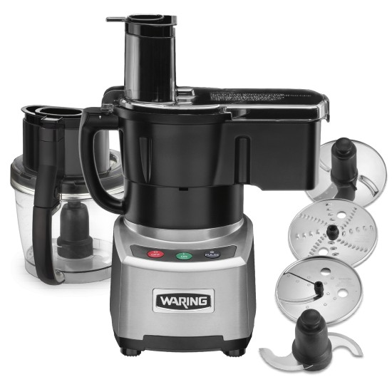 Waring WFP16SC 4 Qt Food Processor with Liquilock Seal System