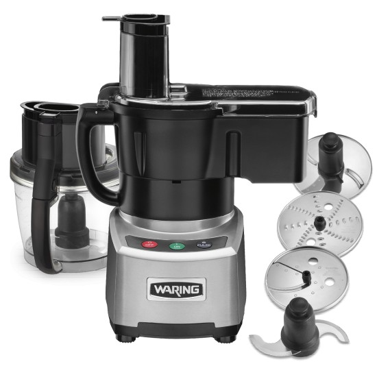 Waring WFP16SC 4 Qt Food Processor with Liquilock Seal System Waring